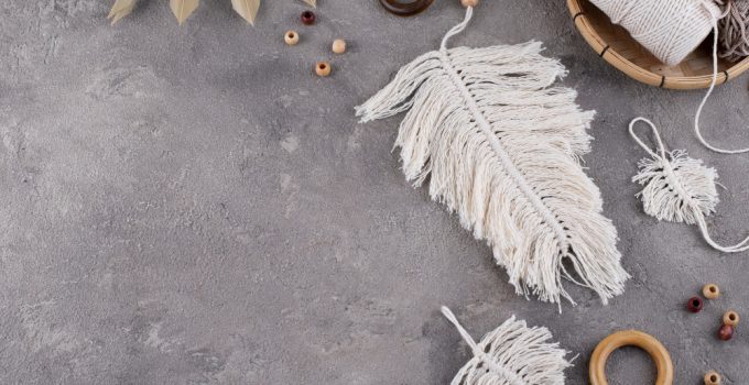 Decor boho cu materiale naturale și texturi diferite Decor boho cu materiale naturale și texturi diferite